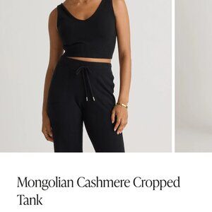 Quince Mongolian Cashmere Cropped Tank